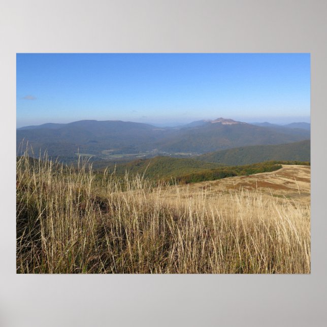Poster Outono nas montanhas de Bieszczady (Frente)