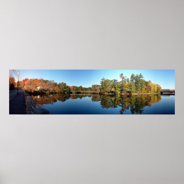 Póster Outono no Kennebec (Frente)