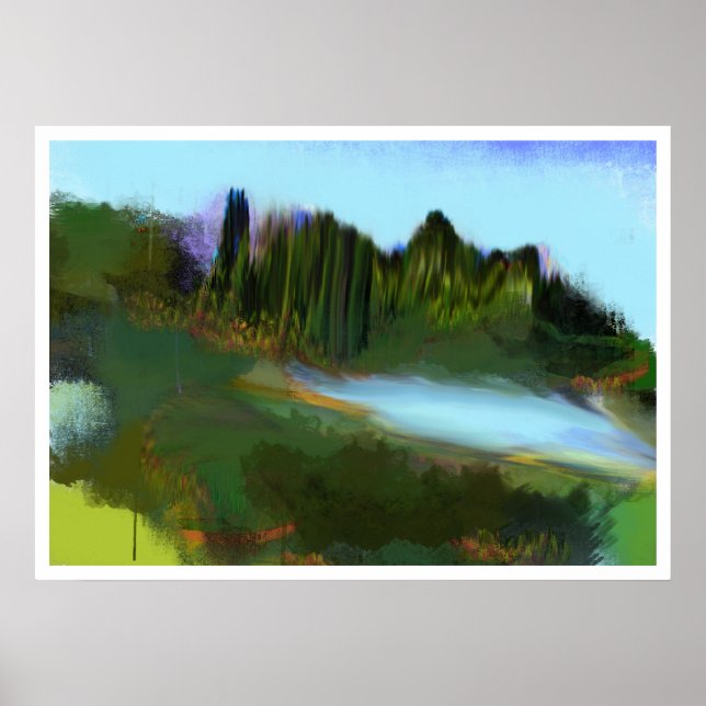 Poster Outono no Parque (Frente)