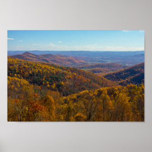 Poster Outono no Parque Nacional de Shenandoah, Virgínia