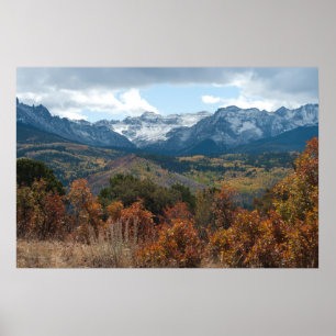 Póster Outono no San Juans