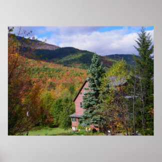 Póster Outono nos Adirondacks