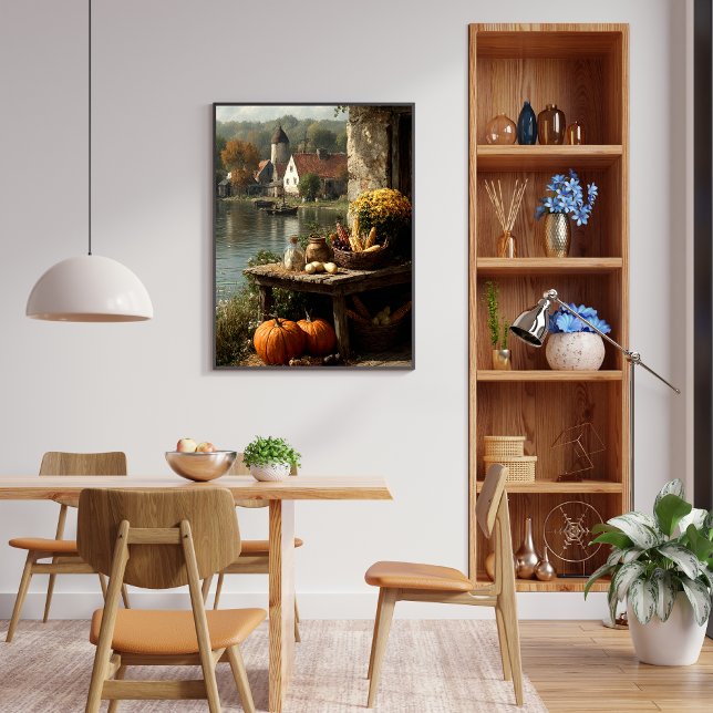 Poster Outono pelo lago (Criador carregado)