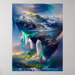 Poster Outra Terra Viva nas Nuvens