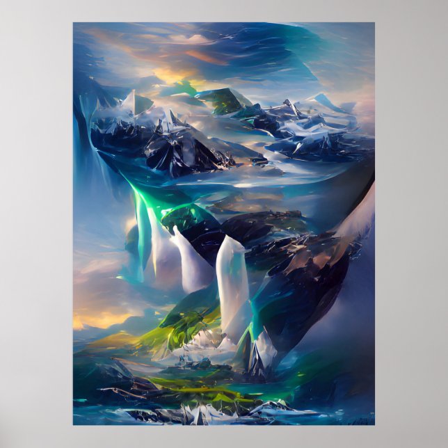 Poster Outra Terra Viva nas Nuvens (Frente)