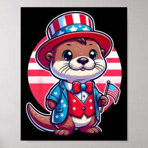 Poster Outros Felizes 4 De Julho Dia Da Independência Mul