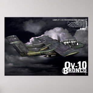 Póster OV-10 Bronco