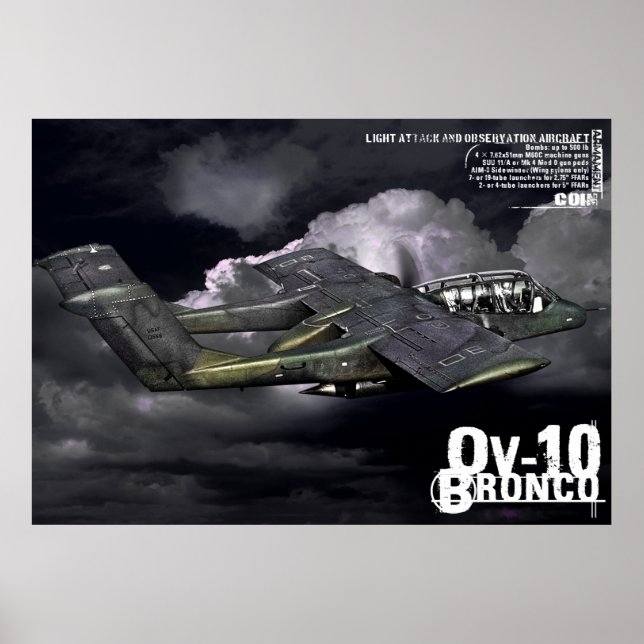Póster OV-10 Bronco (Frente)
