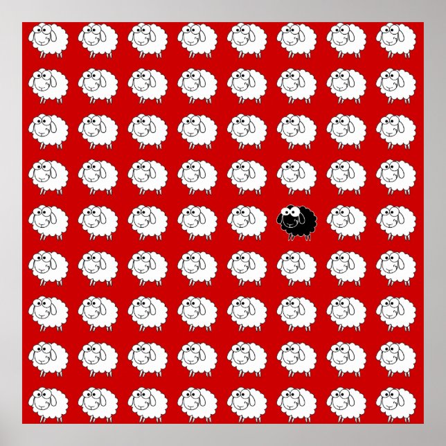 Póster Ovelha Negra (Frente)