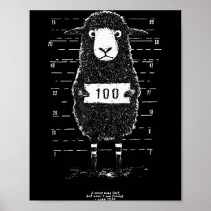Poster Ovelha Perdida - Eu já fui perdido, mas agora fui 