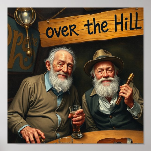 Poster Over The Hill Club 2 (Frente)