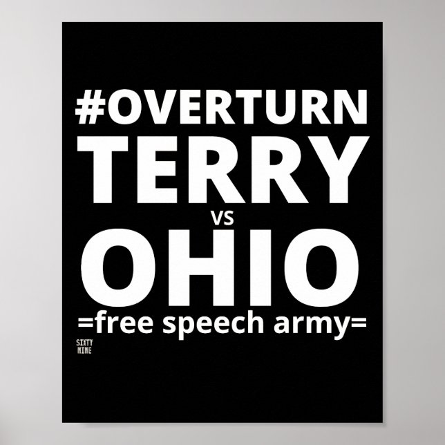 poster "OVERTURN T vs O" (Frente)
