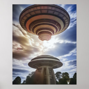 Poster OVNI misterioso
