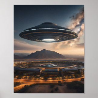Poster OVNI misterioso