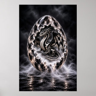 Poster Ovo de Dragão Caçador de Névoa