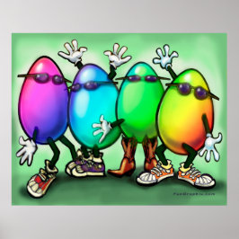 Póster Ovo de Páscoa