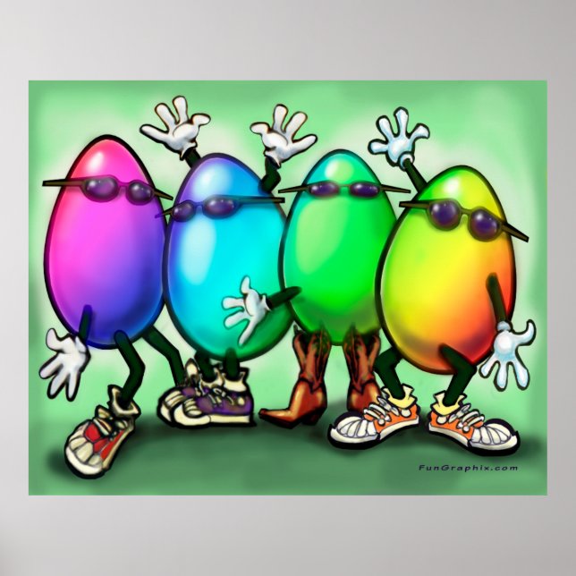 Póster Ovo de Páscoa (Frente)