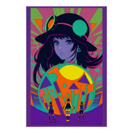 Póster Ovo de Páscoa Elétrica