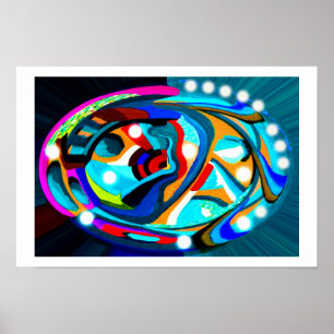 Póster Ovo decorado