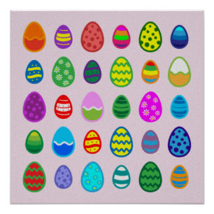 Póster Ovos da Páscoa