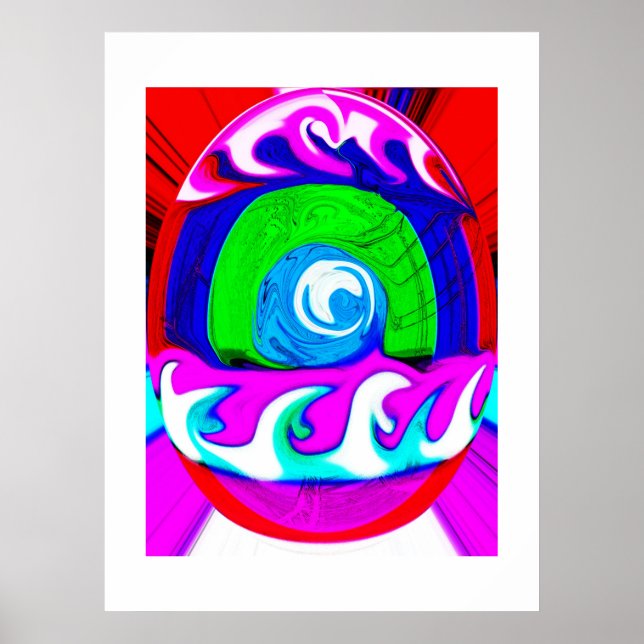 Poster Ovos especiais místicos (Frente)