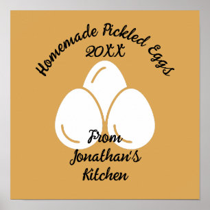 Poster Ovos Selecionados Editáveis