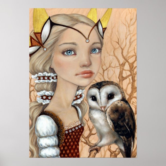 Póster Owl Maiden (Frente)