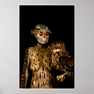 Póster Owl por Johannes Stötter