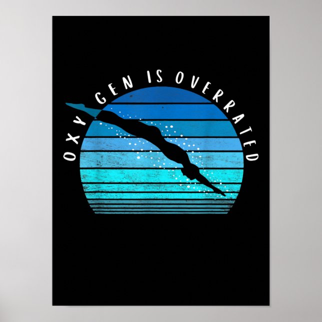 Poster Oxigênio É Sobrevalorizado O Treinador Da Equipe D (Frente)