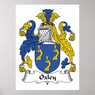 Póster Oxley Family Crest