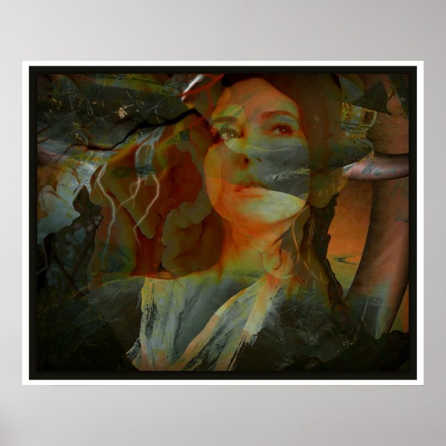 Poster Oya, Deusa dos Ventos e Viagem (Frente)