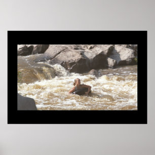 Poster Ozark Whitewater Tuber