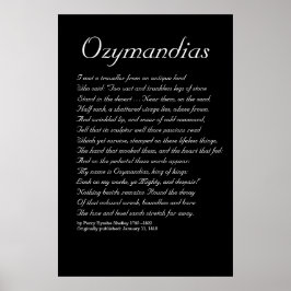 Poster Ozymandias