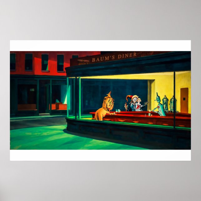 Poster Ozzy Nighthawks (Frente)