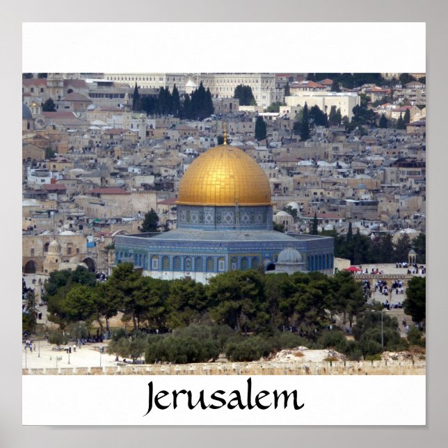 Póster P1080717, Jerusalém (Frente)