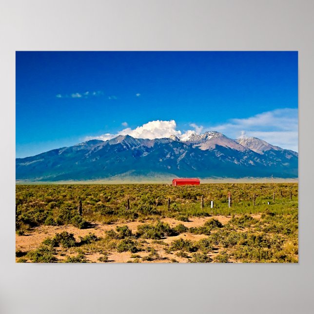 Póster P6190115-Blanca Peak (Frente)