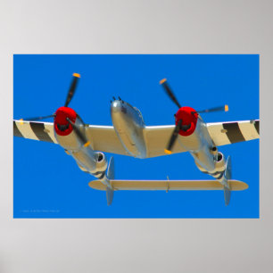 POSTER P-38 LIGHTNING