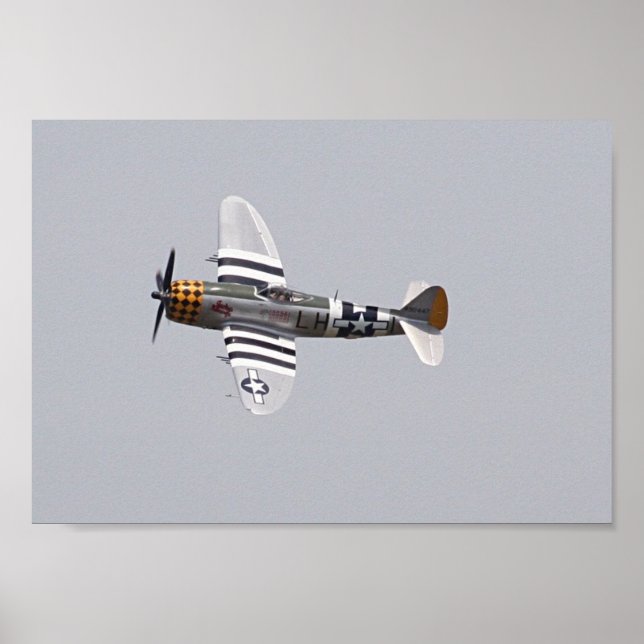 Póster P-47 Thunderbolt (Frente)