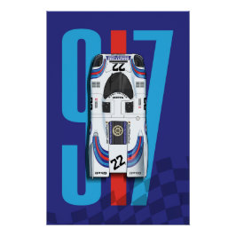 Póster P 917 Martini Top Tribute