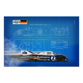 Póster P 962 Blueprint