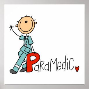 Póster P é para o paramédico