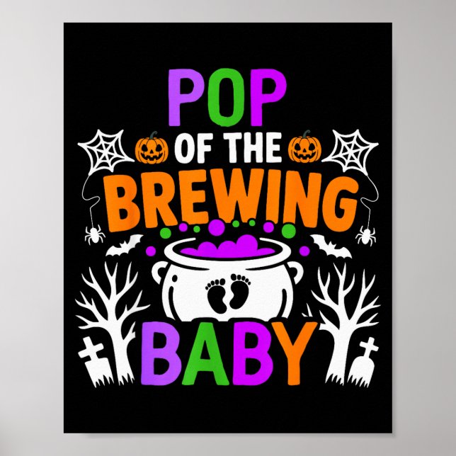 Poster P Of The Brewing Baby Halloween Costume  (Frente)