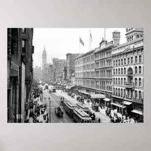 Póster Pa do St. Philadelphfia dos 1904 mercados.
