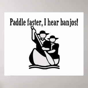 Poster Pá mais rapidamente eu ouço banjos