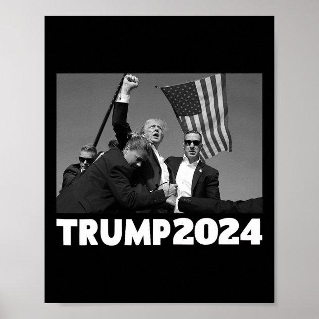 Poster Pa Rally Pensilvânia Rally Trump 2024 2 (Frente)
