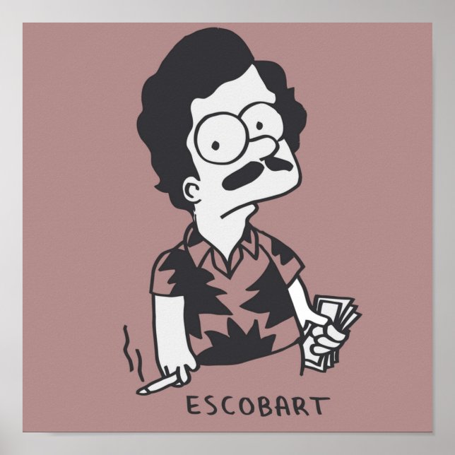 Poster Pablo Escobart (Frente)