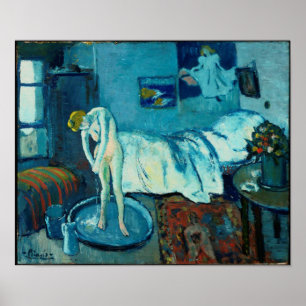 Poster Pablo Picasso - A Sala Azul, 1901