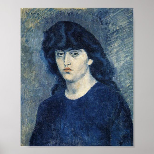 Poster Pablo Picasso - Suzanne Bloch, 1904 (Frente)