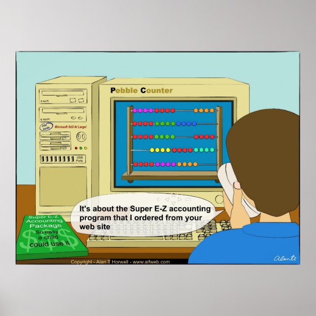 Póster Pacote de Contabilidade (Frente)