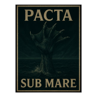 Póster Pacta Sub-Mare - Pacto de Profundidade